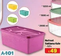 NOFROST SAKLAMA KABI 3.5 L NOFROST SAKLAMA KABI 3.5 L